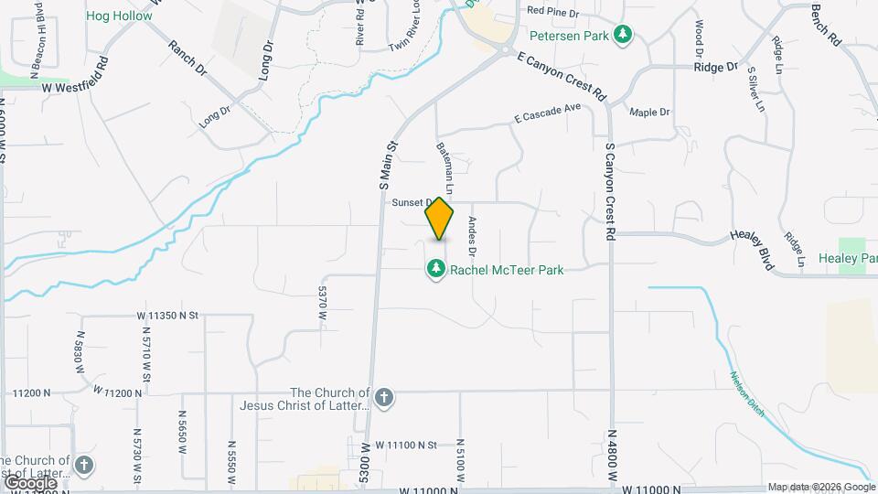 868 Braddock Lane Mapa y Detalles de la Ubicación