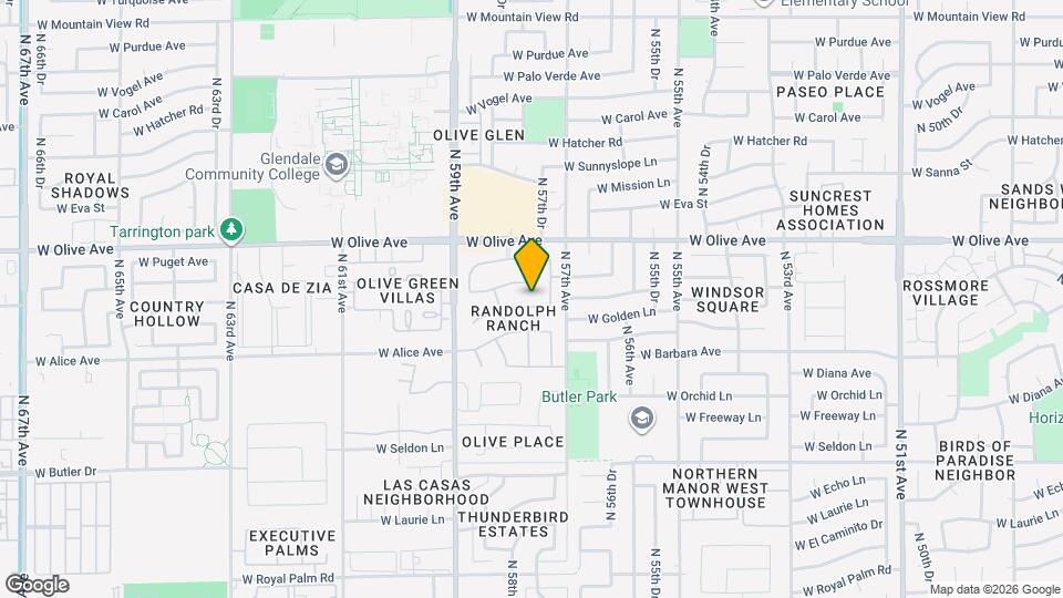 5770 W Golden Ln Map and Location Details