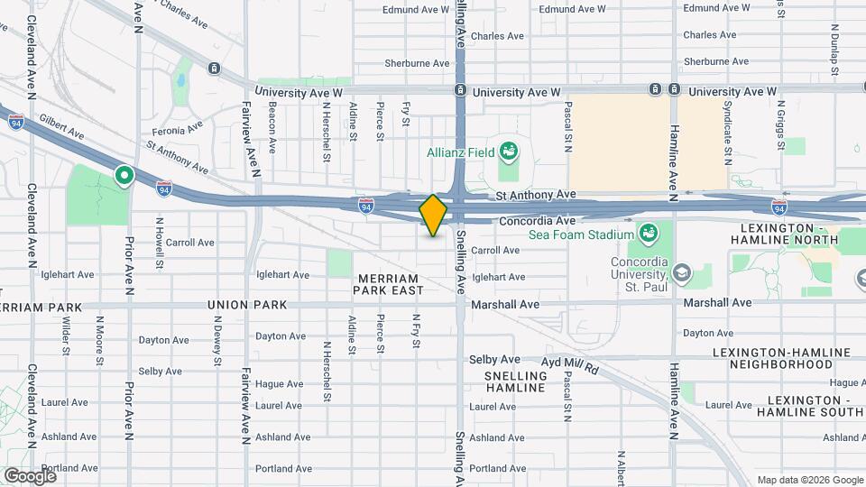 1611 Carroll Ave Map and Location Details