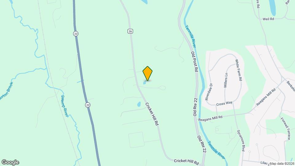 209 Cricket Hill Rd Map and Location Details