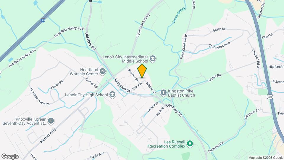 800 Kirk Ave Map and Location Details