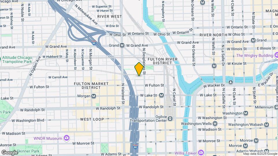 660 W Wayman St Map and Location Details