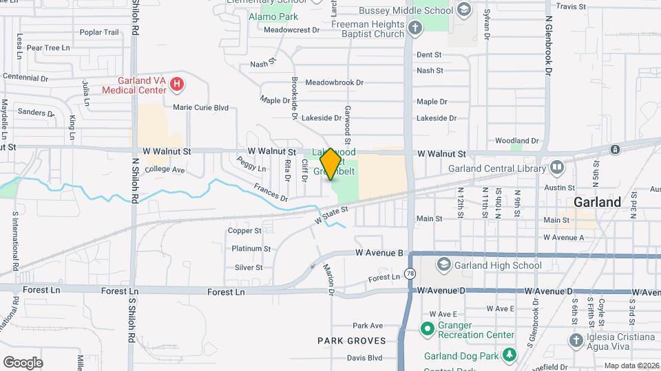 306 Evelyn Dr Mapa y Detalles de la Ubicación