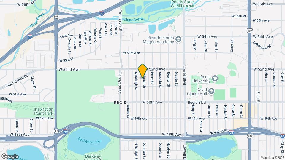 5133 Quitman St Map and Location Details