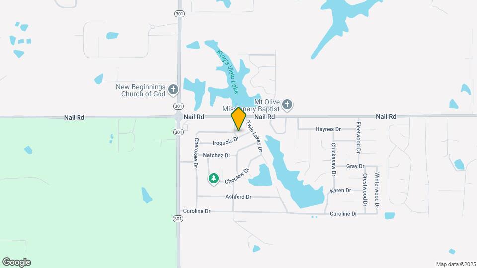 5908 Tishomingo Dr Map and Location Details