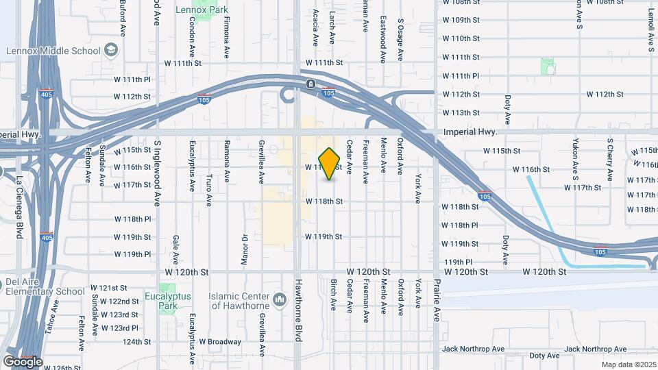 11645 Birch Ave Mapa y Detalles de la Ubicación