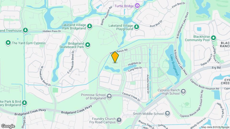 18614 Town Bluff Dr Map and Location Details