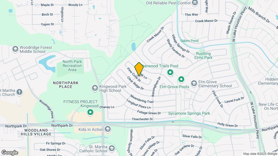 2415 Pine Cone Dr Map and Location Details