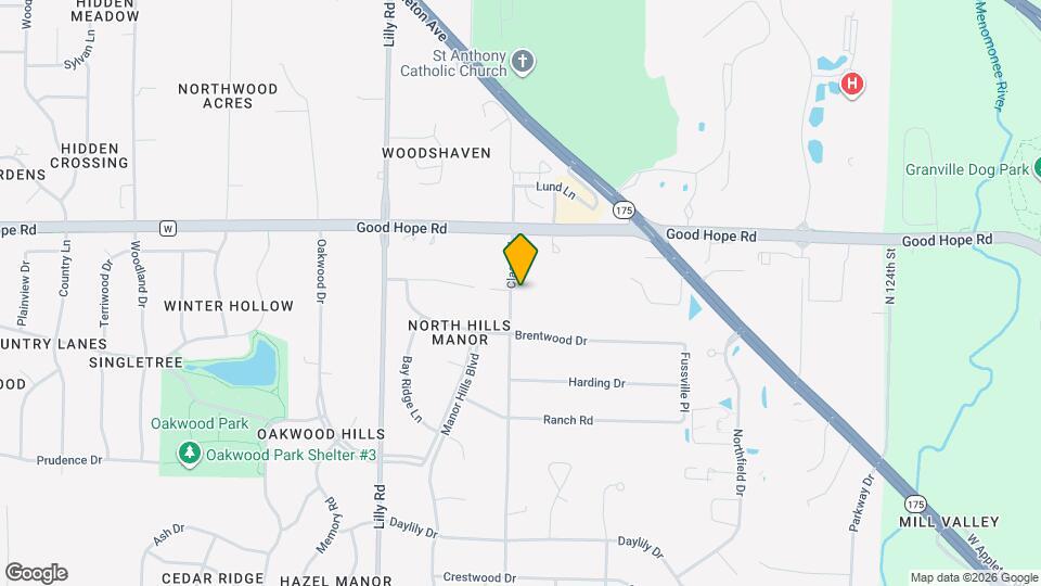 W136N7084 Claas Rd Map and Location Details