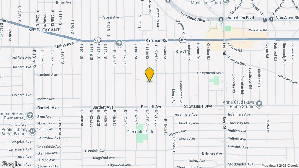 3661 E 151st St Map and Location Details