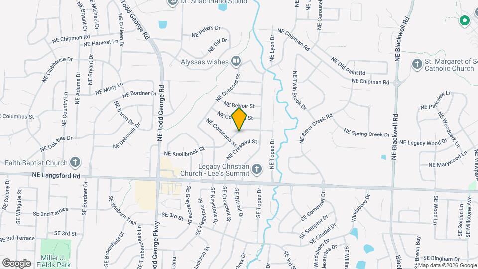 2025 NE Knollbrook St Map and Location Details