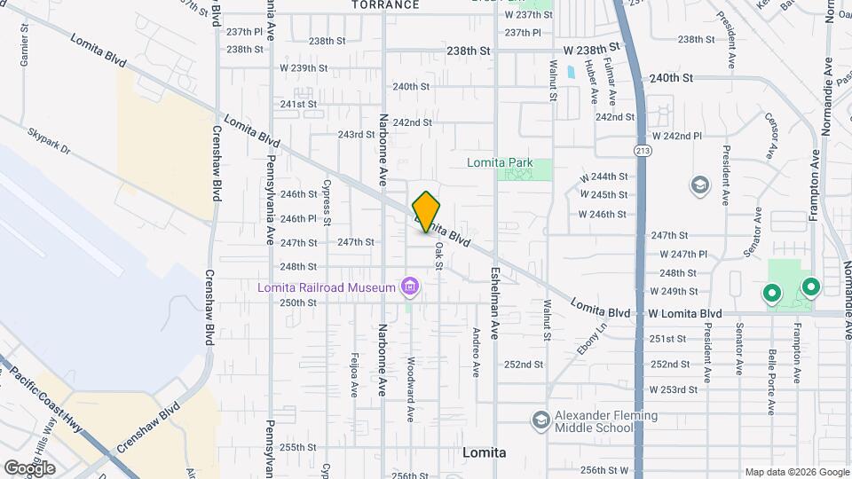 2117 247th St, Unit 2117 Map and Location Details