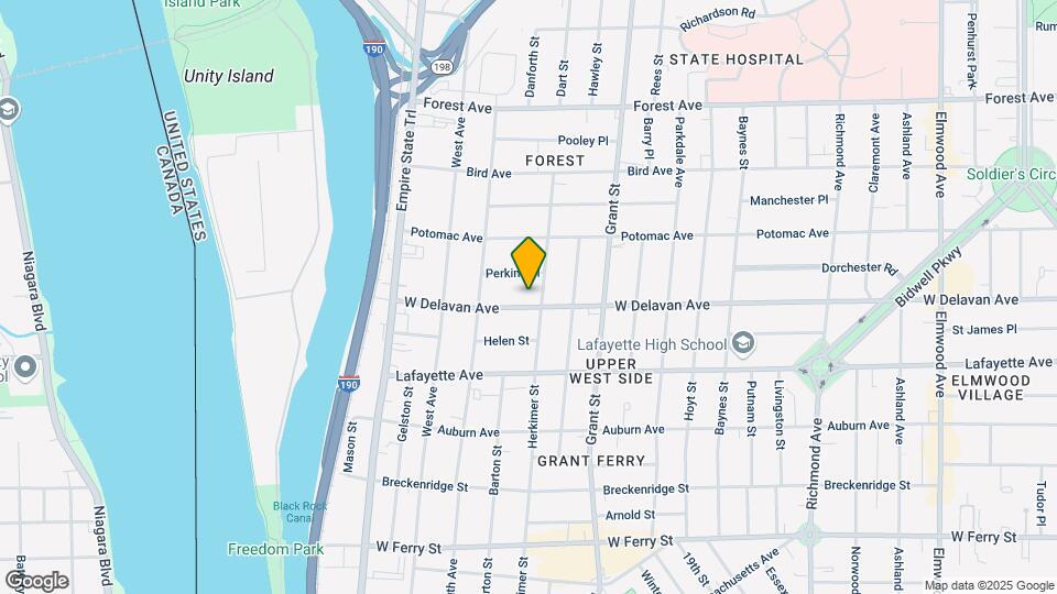 176 W Delavan Ave Map and Location Details