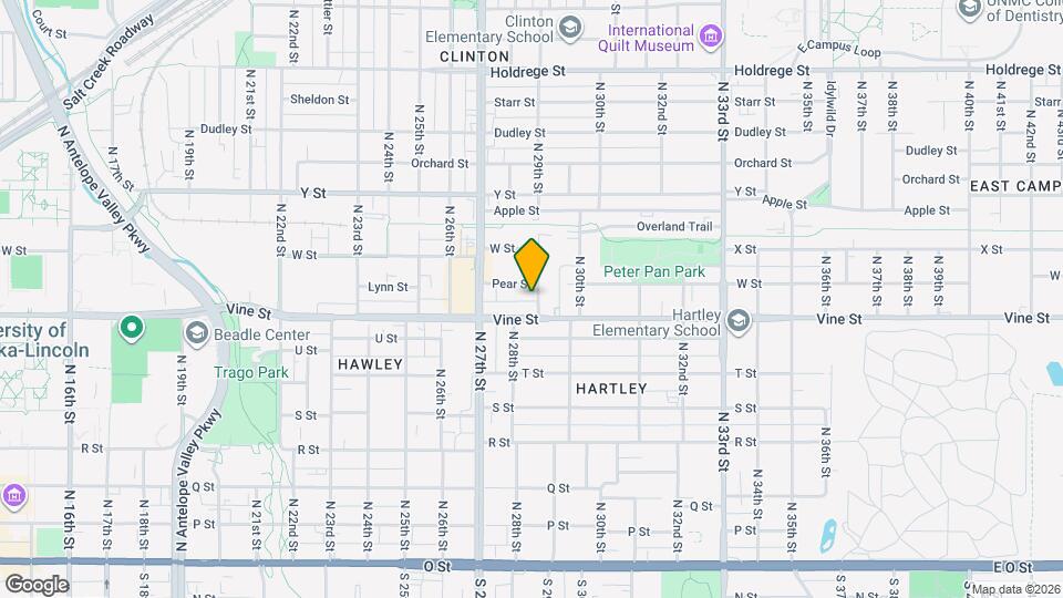 827 N 29th St Map and Location Details