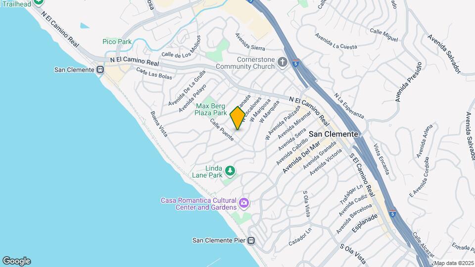 155 W Escalones Map and Location Details