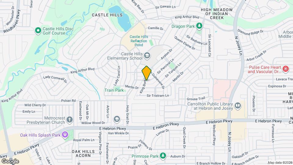 2508 Sir Percival Ln Map and Location Details