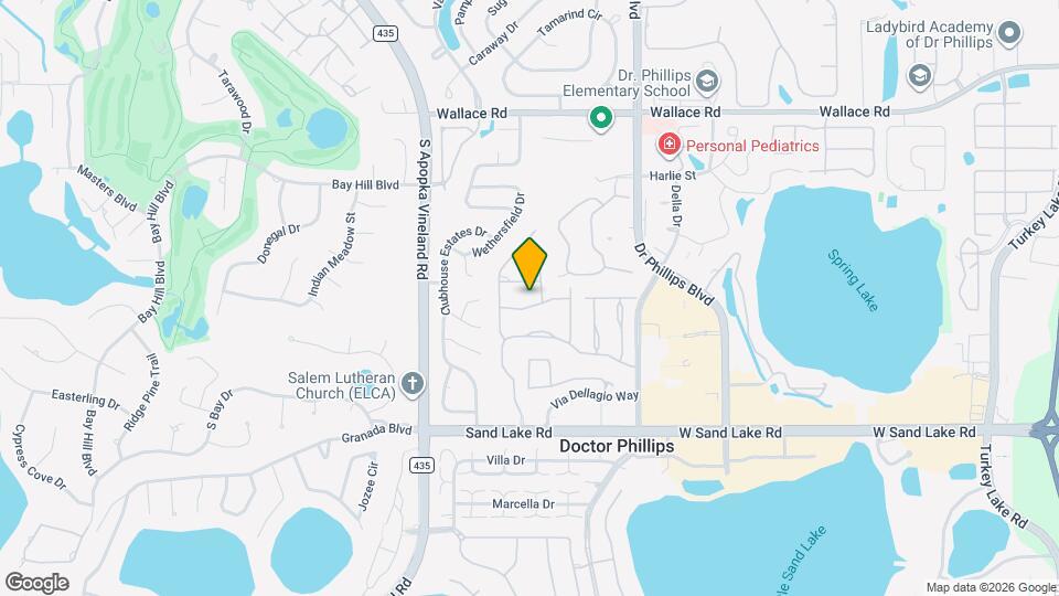 8217 Breeze Cove Ln Map and Location Details