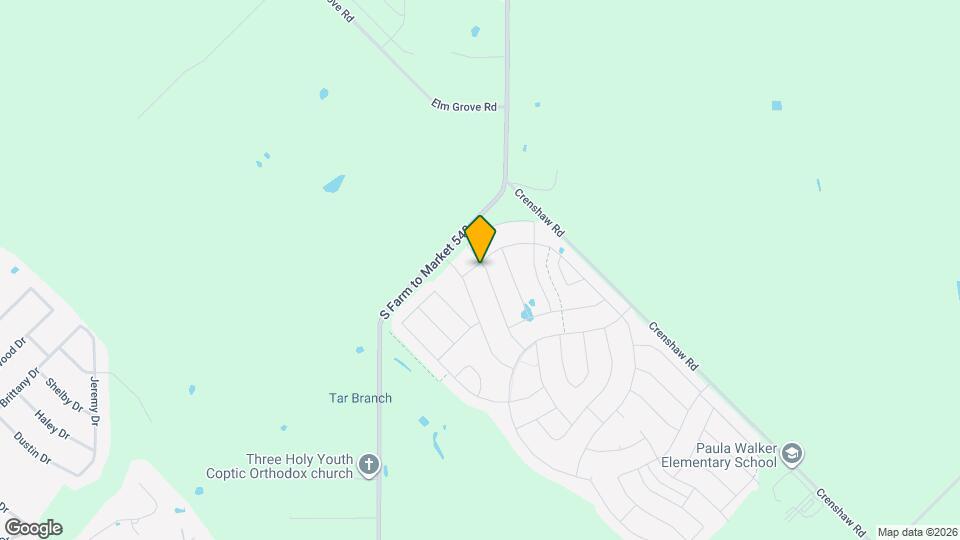 2106 Slow Stream Dr Map and Location Details