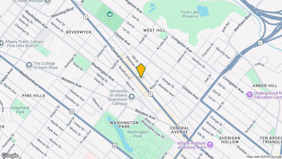 251 Central Ave Map and Location Details