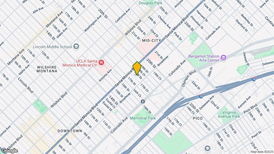 1434 18th St Map and Location Details