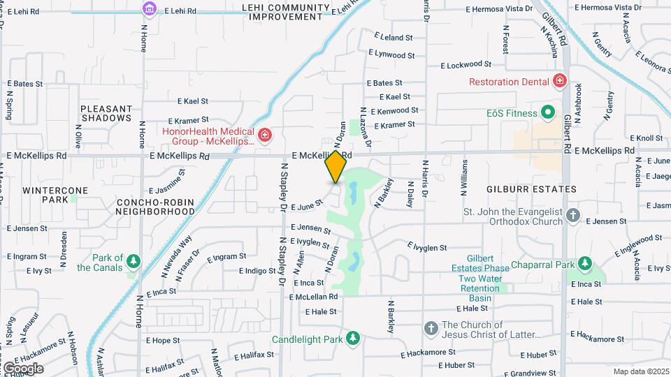 1335 E June St Map and Location Details
