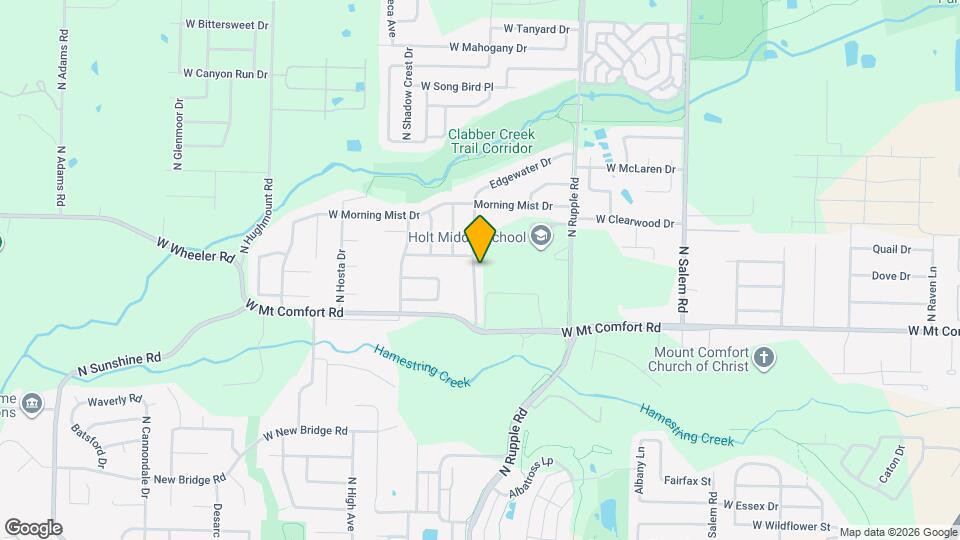 2332 Hidden Creek Dr Map and Location Details