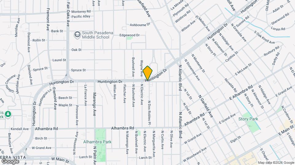 1504 W Huntington Dr, Unit 0 Mapa y Detalles de la Ubicación