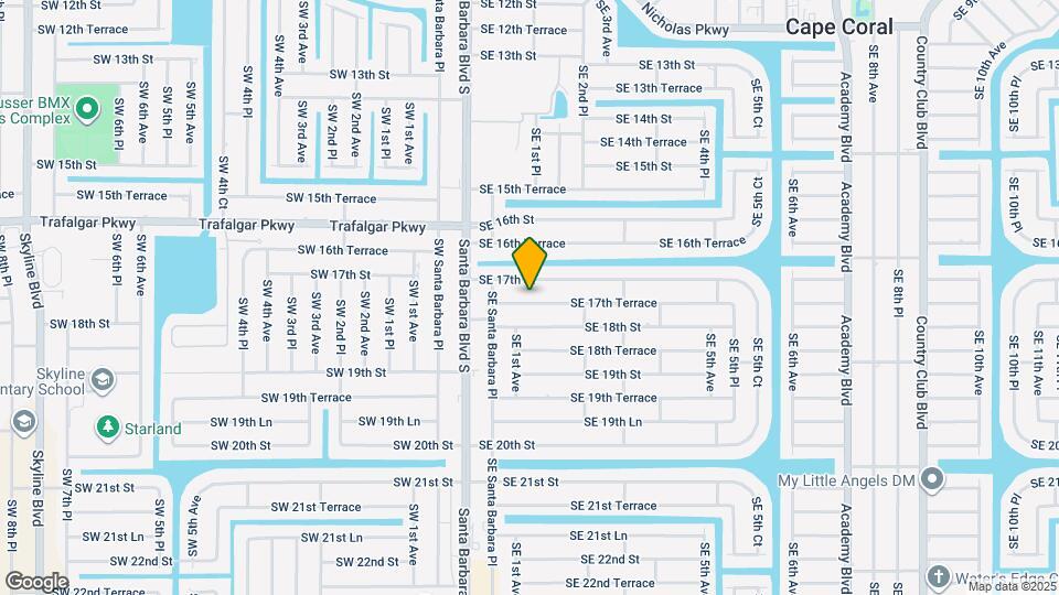 137 SE 17th Terrace Map and Location Details