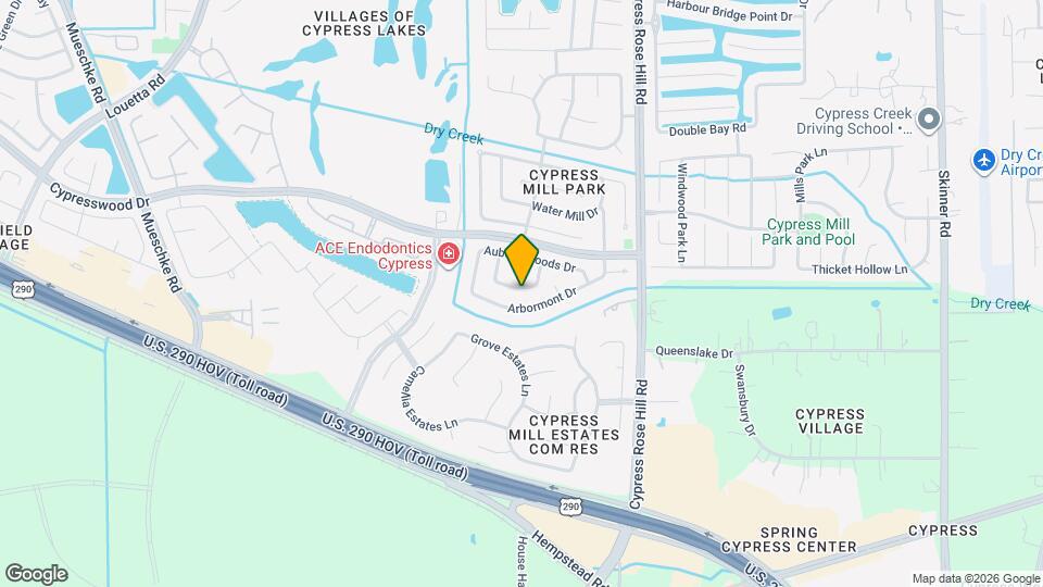 18319 Harnett Dr Map and Location Details