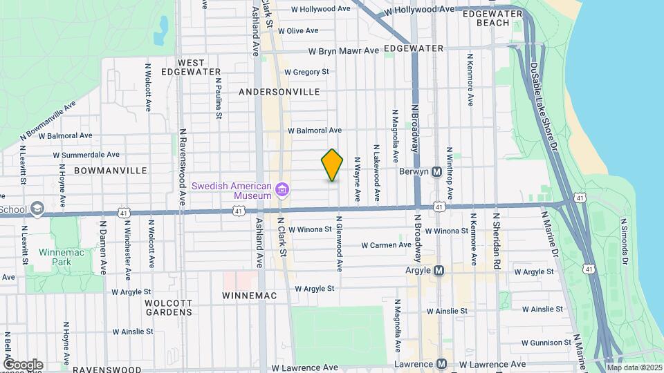 5232 N Glenwood Ave Map and Location Details
