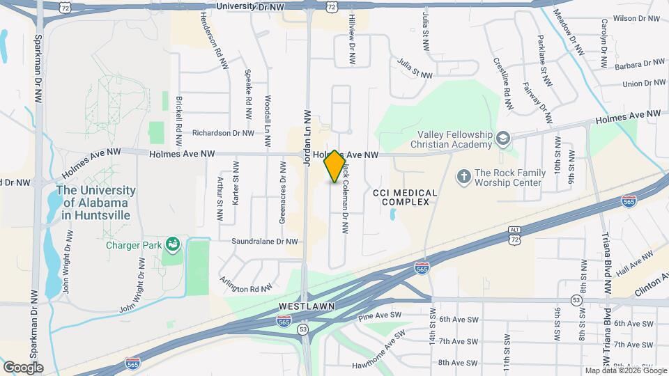 315 Jack Coleman Dr NW Map and Location Details