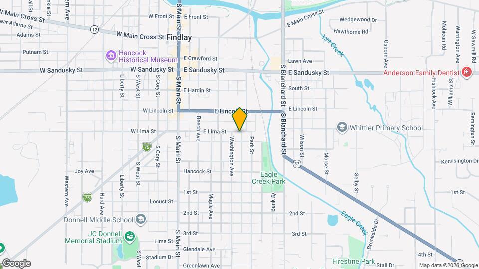 415 E Lima St, Unit 415 Mapa y Detalles de la Ubicación