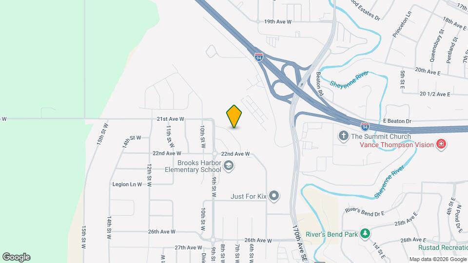 2147 Allison Lane West Mapa y Detalles de la Ubicación