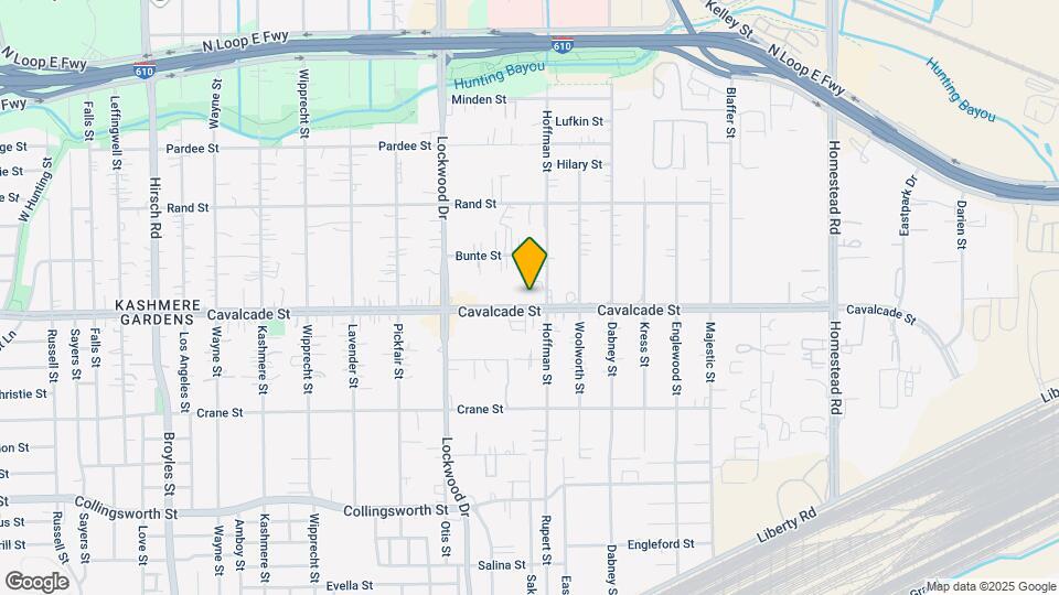 5537 Cavalcade St Map and Location Details
