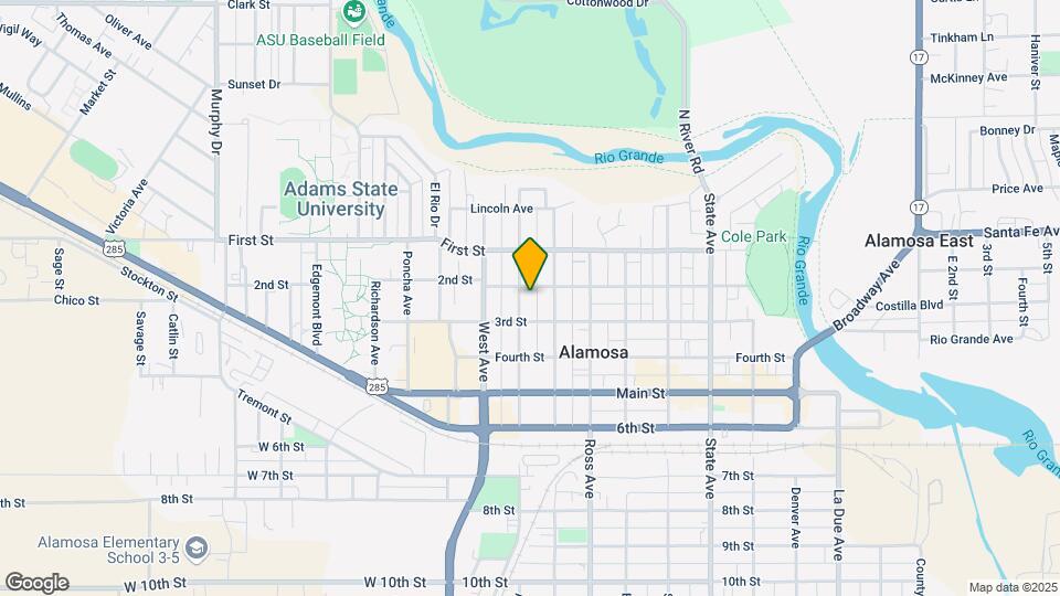 210 Alamosa Ave Map and Location Details