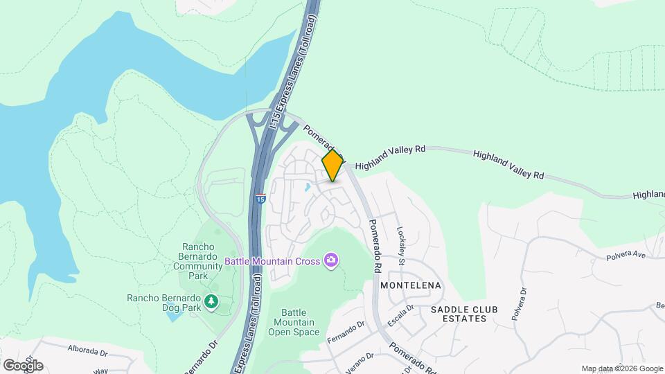 18771 Caminito Pasadero Map and Location Details