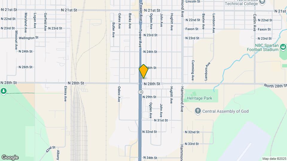 1717 Mall Dr Map and Location Details