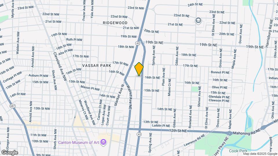 310-312 16th St NE Map and Location Details