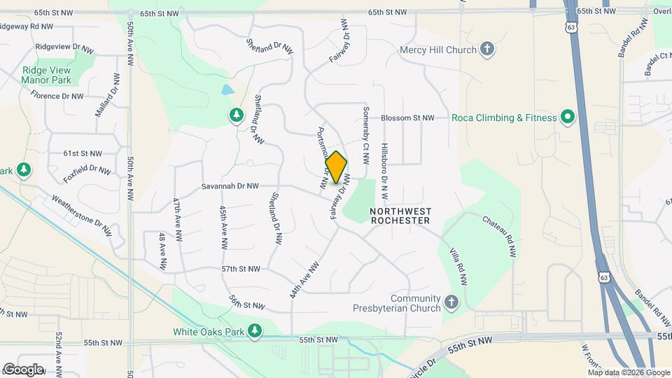 6251 Fairway Dr NW Map and Location Details