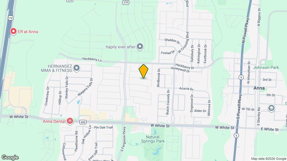 1313 Forest Haven Dr Map and Location Details