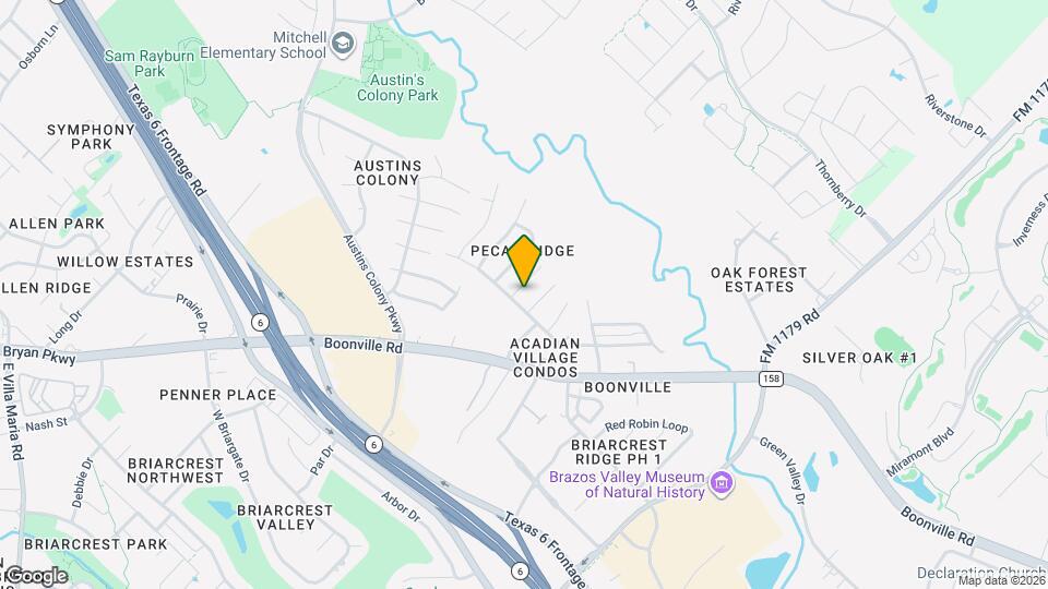 3602 Comanche St Map and Location Details