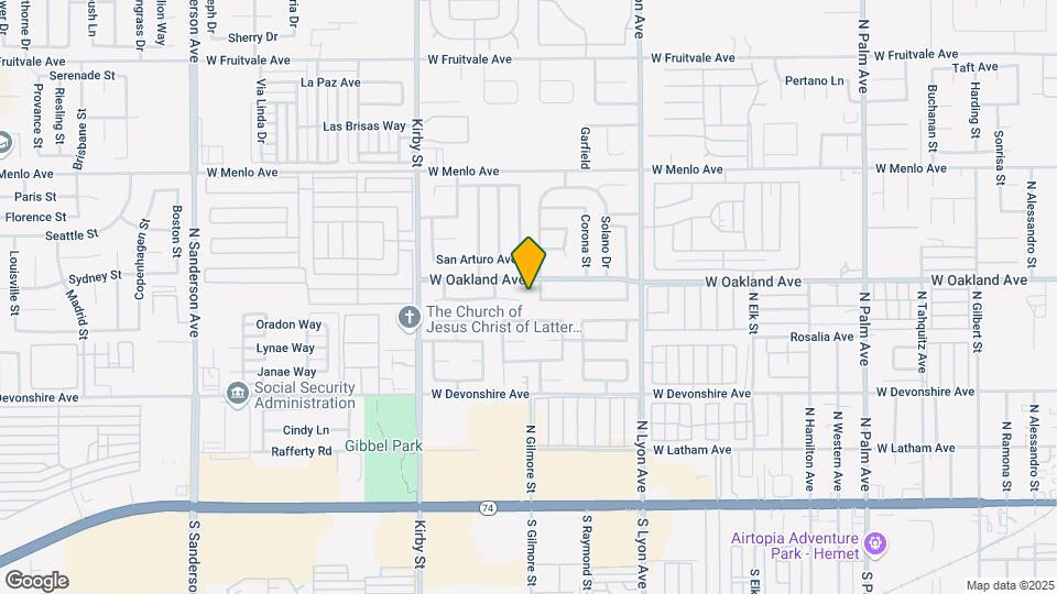 2120 San Bernardo Ave Map and Location Details