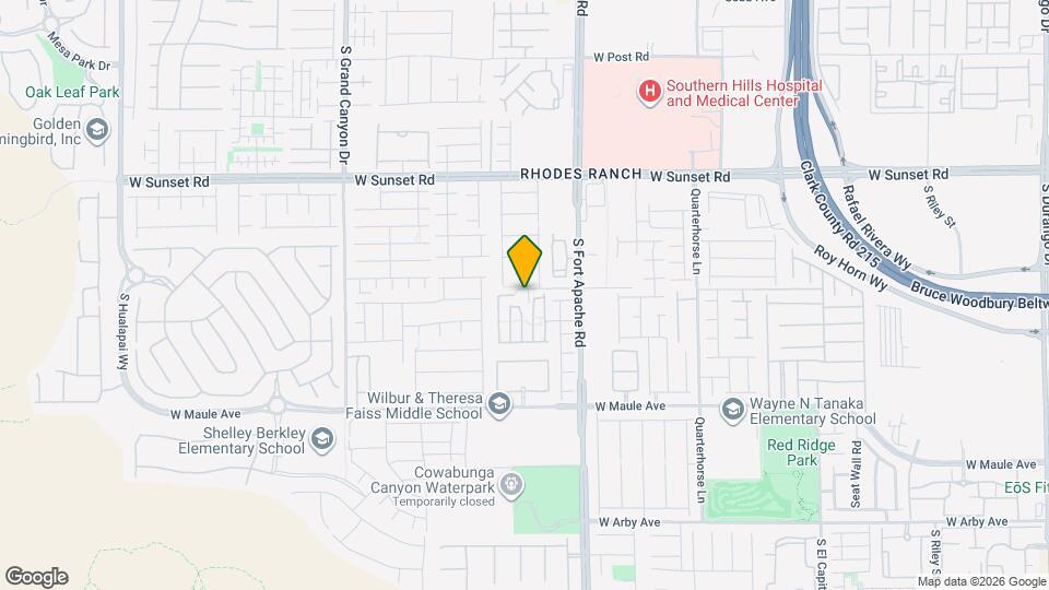 6707 Pocket Wood St Map and Location Details