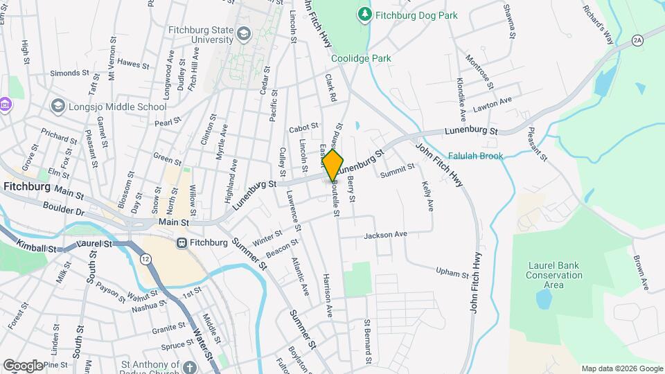 19 Boutelle St, Unit Apt 2 Map and Location Details