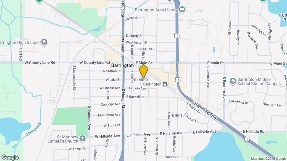 327 E Lake St Map and Location Details