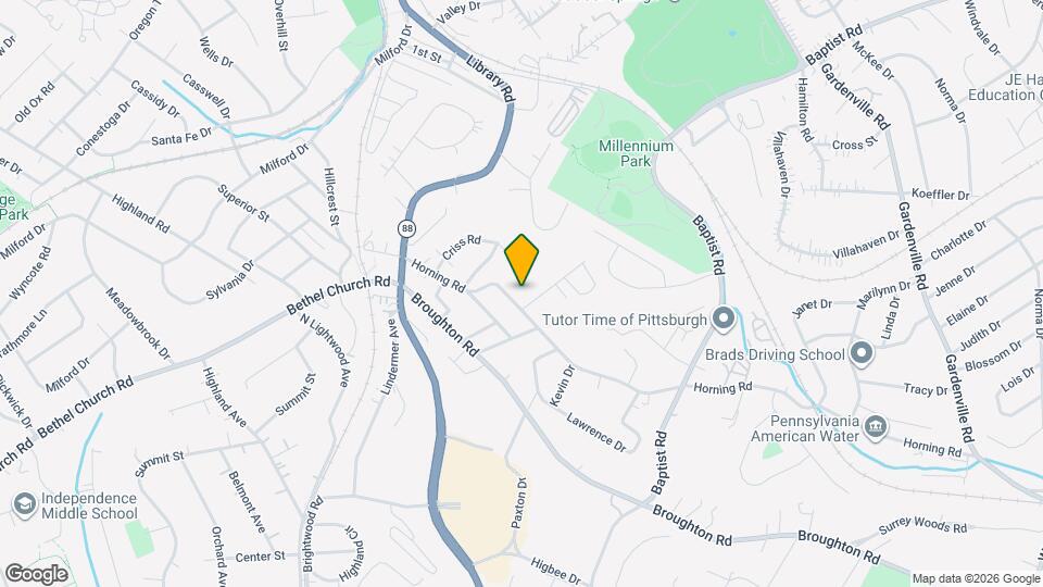 237 Horning Rd Map and Location Details