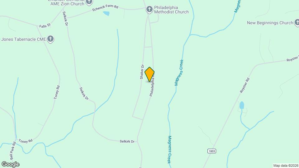 2749 Philadelphia Rd Map and Location Details