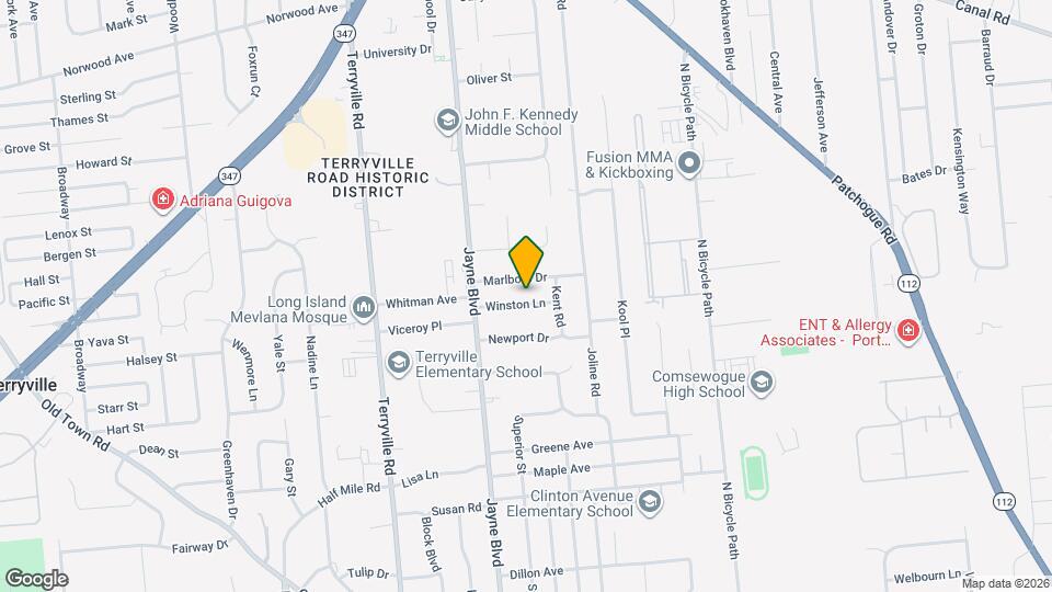 13 Winston Ln Map and Location Details