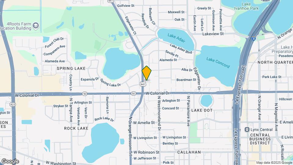 736 Ellwood Ave Map and Location Details