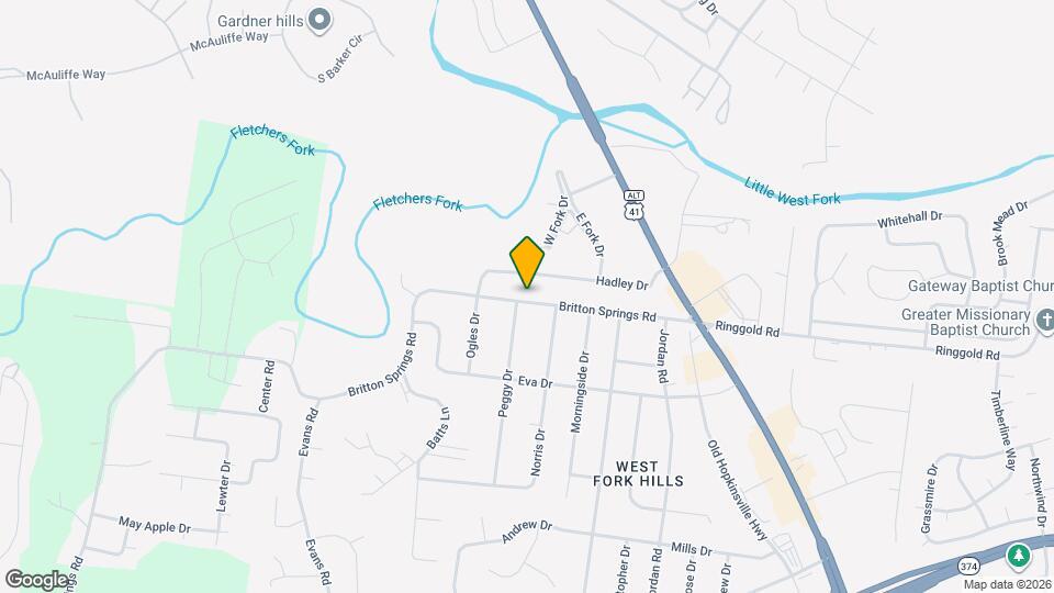 511 Britton Springs Rd Mapa y Detalles de la Ubicación